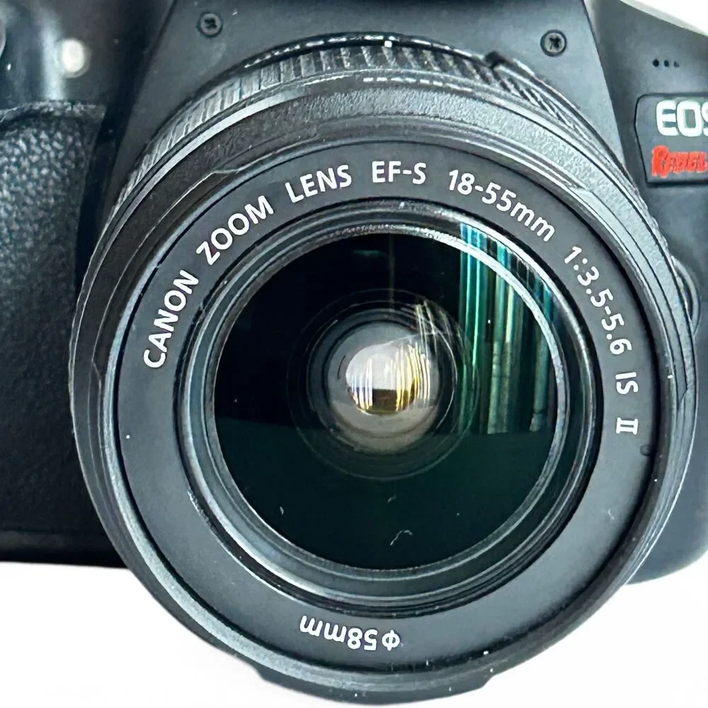Canon EOS Rebel T6 DSLR Camera with EF-S 18-55mm Zoom Lens Black DS126621